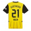 Borussia Dortmund Donyell Malen #21 Hjemmedrakt 2024-25 Kortermet